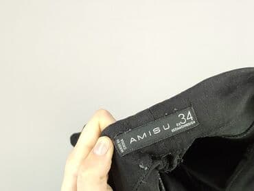дешеве жіноче взуття: Amisu, Material trousers for women, size XS (EU 34) — 5