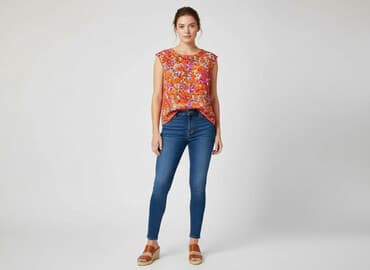 aplikacje z ubraniami: F&F, Bluzka damska, rozmiar M — 6