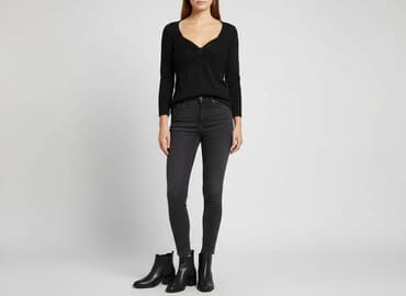 kurtki softshell damskie lidl: BODY FLIRT, Sweter damski, rozmiar L — 6