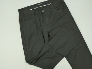 czarne cargo pull and bear: Chinosy dla mężczyzn, rozmiar XL — 1