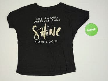 sinsay czarna koszulka: Sinsay, T-shirt damski, rozmiar S — 3