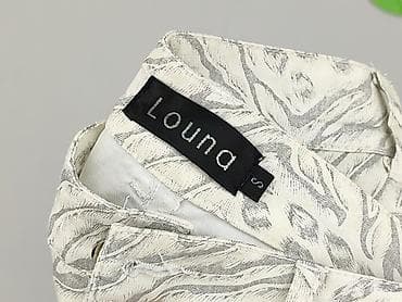 w.klapkach tekst: Lounge, Spodnie materiałowe damskie, rozmiar S — 4