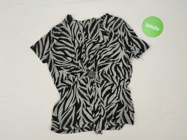 spodnie serduszka by o la la czarne: Bluzka damska, rozmiar XL — 2