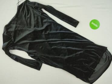 eleganckie czarne sukienki dla puszystych: H&M Mama, Sukienka damska, XL — 3