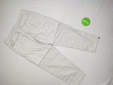 szorty pull and bear: Męskie spodnie cargo Bershka Denim - Rozmiar: M (EUR/USA), MEX 31 - — 3