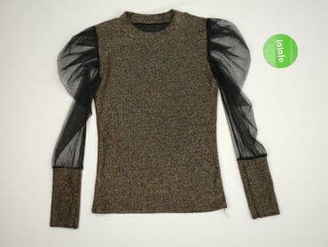 bluzka z cekinami damska: Women's blouse, size S — 3