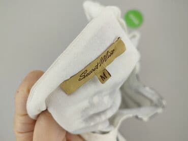 sukienka biała z długim rękawem: Sukienka damska, rozmiar M — 4