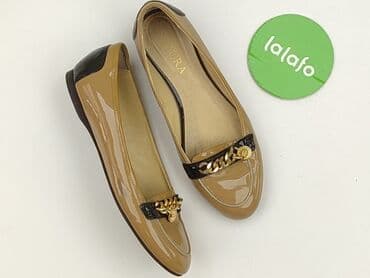 ryłko sandały srebrne: Rylko, Balerinki damskie, rozmiar 39 — 3