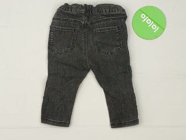 kombinezon zimowy imax: Spodnie jeansowe, H&M, 6-9 miesięcy, stan - Idealny — 3
