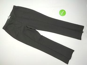 H&M, Material trousers for women, size XL — 2