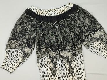 srebrne sukienki na imprezę: Women's blouse, size M (EU 38) — 1