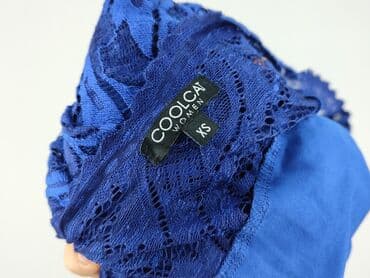 koronkowe bluzki z krótkim rekawem: CoolCat, Bluzka damska, rozmiar XS — 4