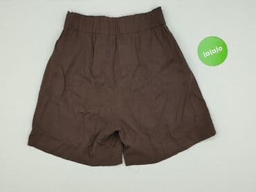 brązowe spodenki damskie: H&M, Szorty damskie, rozmiar S — 3