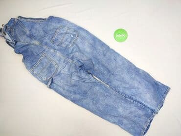 jeansowe ogrodniczki damskie: H&M, Ogrodniczki damskie, rozmiar M — 3