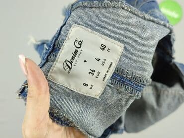 woskowane legginsy z wysokim stanem zara: Denim Co, Ogrodniczki damskie, rozmiar S — 5