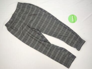 spodnie piżamowe w kratę damskie: Sinsay, Spodnie materiałowe damskie, rozmiar M — 2