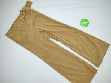 stradivarius spodnie z eko skory: Clockhouse, Spodnie materiałowe damskie, L — 2