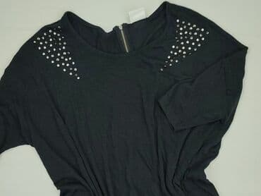 czarne t shirty i marynarka: Junarose, T-shirt damski, rozmiar M — 1