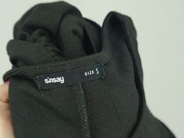 czarna sukienka z długim rękawem sinsay: Sinsay, Sukienka damska, rozmiar S — 4