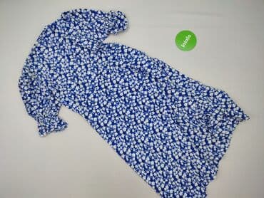 niebieska sukienki midi: Sukienka damska, rozmiar S — 3