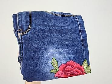 haftowane dżinsy: Denim, Jeansy damskie, rozmiar XS — 6