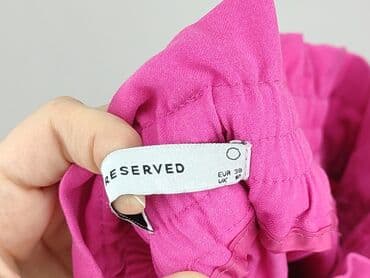 reserved spodnie wysoki stan: Spodnie materiałowe damskie, rozmiar M — 5