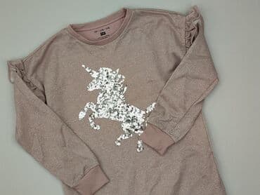 c a koszulki dziewczęce: Sweatshirt, F&F, 11 years, 140-146 cm, condition - Very good — 1