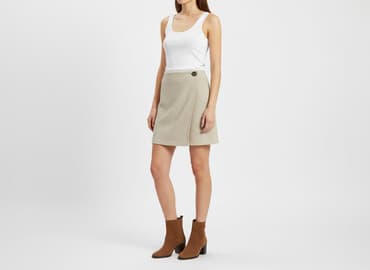 beżowa spódnice tiulowe: Spódnica damska, rozmiar S — 1