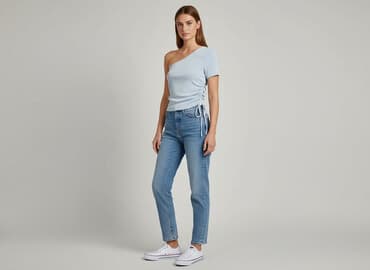 koszula niebieska hm: H&M Divided, Top damski, rozmiar S — 7