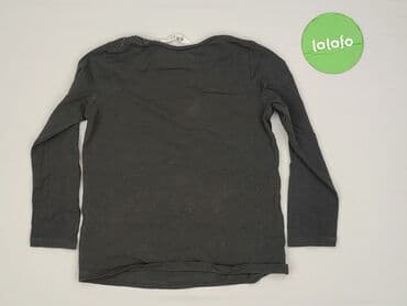 koszulka an appendage: Blouse, H&M, 5-6 years, 110-116 cm, condition - Very good — 3