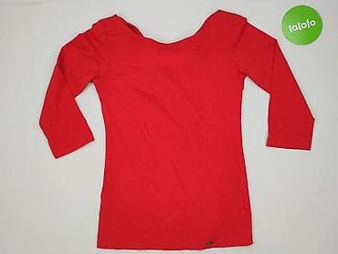 czerwone jeansy: MEGI, Bluzka damska, rozmiar S — 2