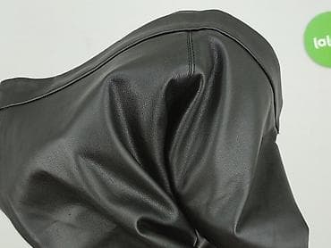 spódnice czarne eko skóra: Spódnica damska, rozmiar M — 6