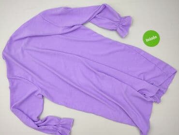 fioletowa sukienka z długim rękawem: Sukienka damska, rozmiar 2XL — 3