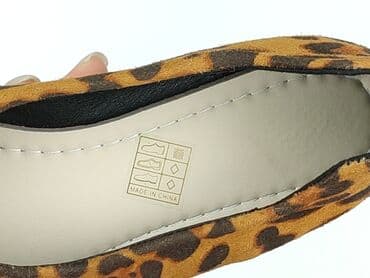 czerwone buty na koturnie ccc: Balerinki damskie, 36 — 5