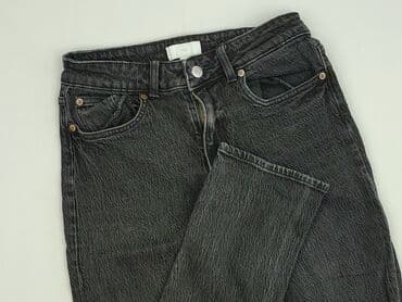 dżinsy czarne: H&M, Jeansy damskie, rozmiar M — 1