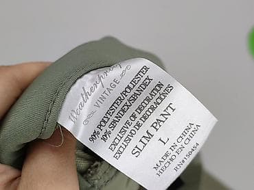 bojowki: Spodnie materiałowe damskie, rozmiar L — 5