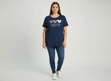 koszulka real madryt junior: Janina, T-shirt damski, rozmiar XL — 6