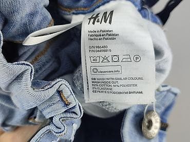 stradivarius crop top: Spodnie jeansowe, H&M, 9 lat, 128/134, stan - Bardzo dobry — 5