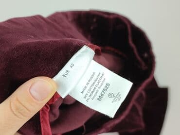 Next, Material trousers for women, size L (EU 40) — 5