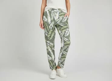 spodnie od pizamy hm: H&M, Spodnie materiałowe damskie, rozmiar M — 6