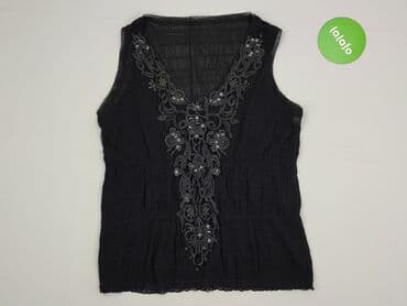 bluzki z rękawami z siateczki: Top damski, rozmiar S — 2