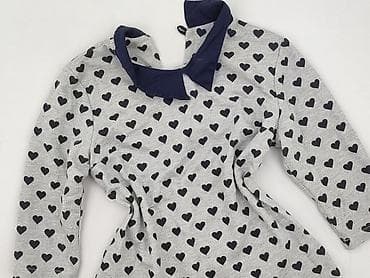 szara bluzki oversize: Xana, Bluzka damska, rozmiar M — 1