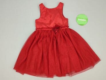 sukienka z tafty: Sukienka, H&M, 5-6 lat, 110-116 cm, stan - Bardzo dobry — 2