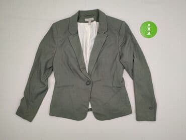 czerwona marynarka damska h m: H&M, Marynarka damska, rozmiar L — 2