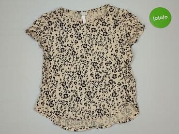 t shirty z nadrukiem hm: H&M Basic, T-shirt damski, rozmiar S — 2