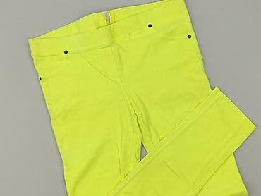 nike dresy: Damskie spodnie rurki C&A, kolor neonowy żółty. - Fason — 1