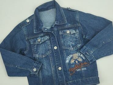 muddyfox spodenki: Dziecięca kurtka jeansowa, 10 lat, 134-140 cm, stan - Idealny — 1