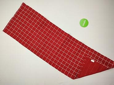obrusy czerwone: Obrus 120 x 40, kolor - Czerwony, stan - Idealny — 2