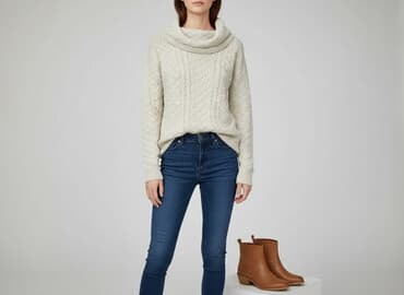 hm sweter sukienka: H&M, Sweter damski, rozmiar XS — 7