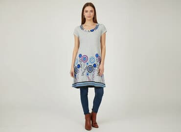 sukienki dla babci na komunię wnuka: Sukienka damska, rozmiar S — 7